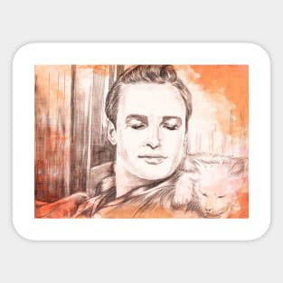 MARLON BRANDO Sticker